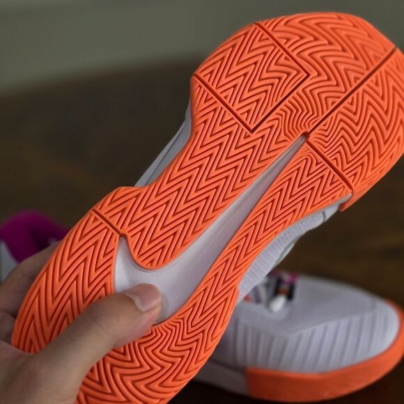 Nike Zoom GP Challenge Pro PRM Women’s Size 7 Tennis Shoes White Pink Orange New - Picture 13 of 15